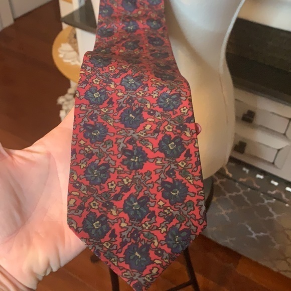 Christian Dior‎ Monsieur Floral Patterned Tie - Picture 2 of 8
